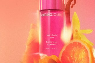 SHOP Amika Drops Body Mist Version of Iconic Hair Product Scent main image