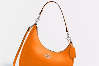 SHOP This Pumpkin Orange Coach Bag Is Everything and It’s on Sale