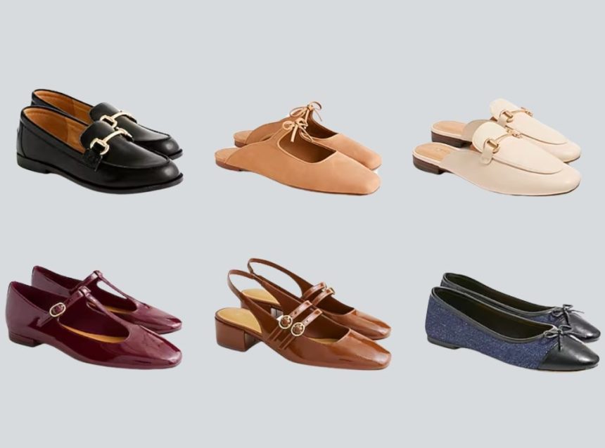 SHOP Fall Footwear Finds: Loafers & Ballet Flats Over 50% Off at J.Crew Outlet main image