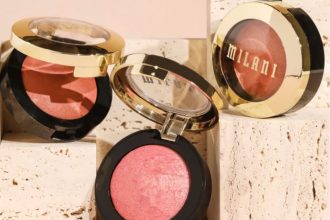 What is baked makeup?